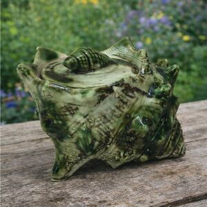 Vintage circa 1950 ceramic sugar & creamer set- Antique